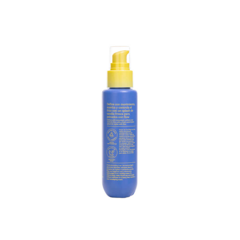 Crema para peinar perfecta para crear looks naturales, retoques diarios o para darle forma a tu peinado sin rigidez ni sensación pesada.