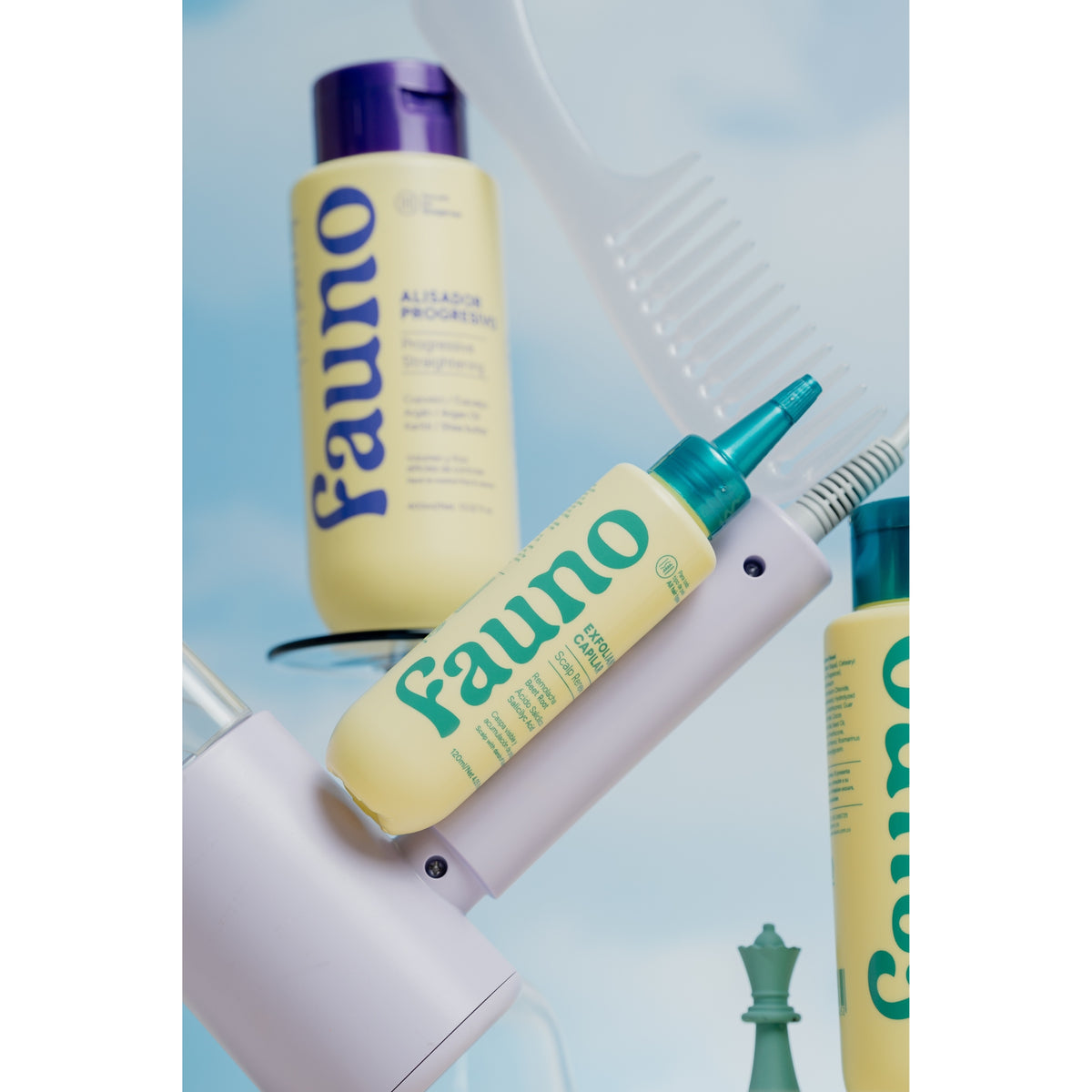 Exfoliante capilar Fauno – Cuero cabelludo más limpio y fresco desde la raíz, favoreciendo el crecimiento del pelo