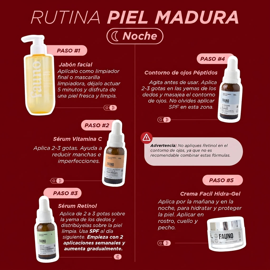 Rutina Piel Madura