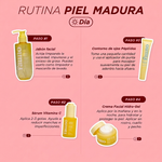 Combina ingredientes poderosos como la vitamina C, Retinol y Kombucha, logrando una piel más firme, uniforme y visiblemente revitalizada.