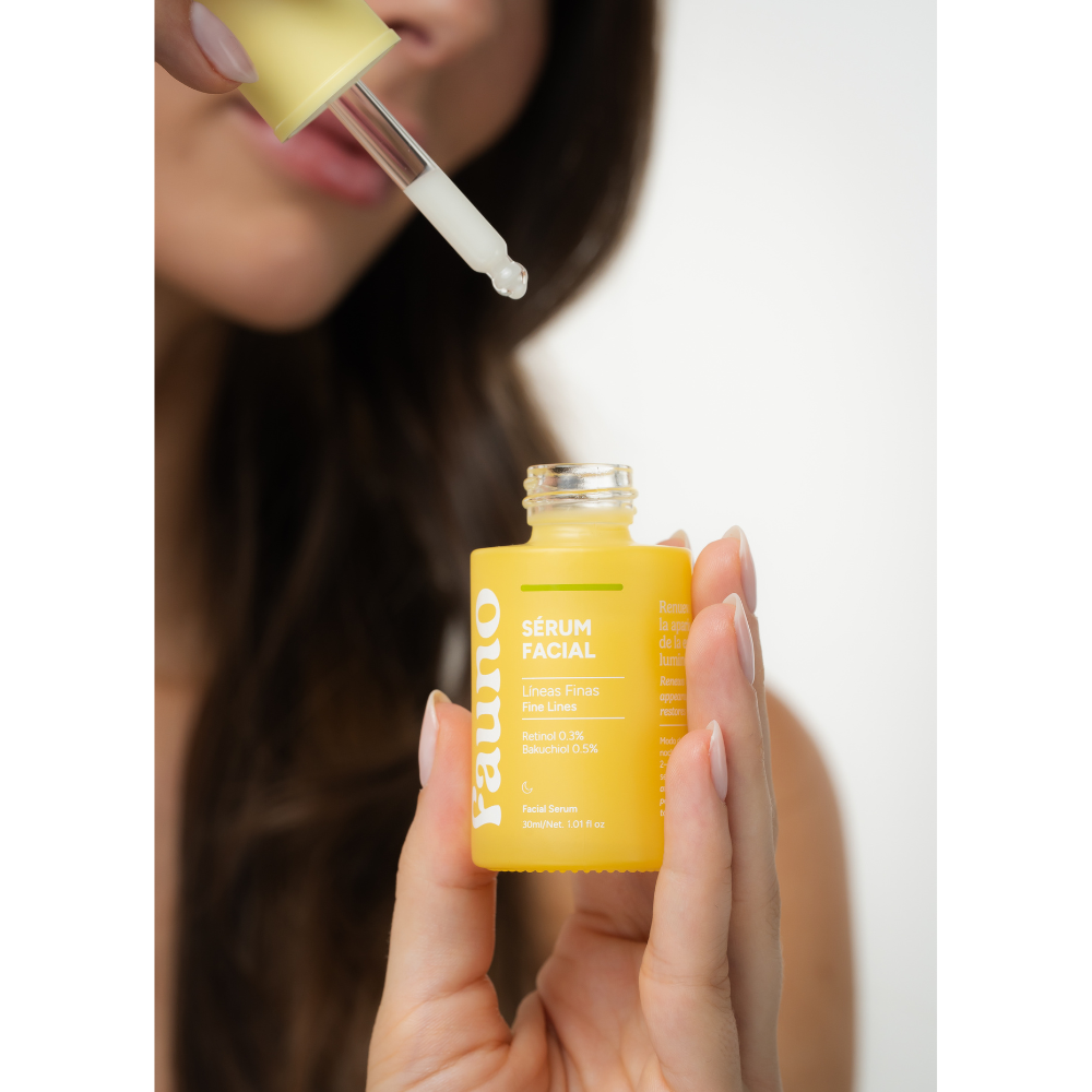 Sérum Facial Lineas Finas Retinol 0,3%y Bakuchiol 0,5% 30ml