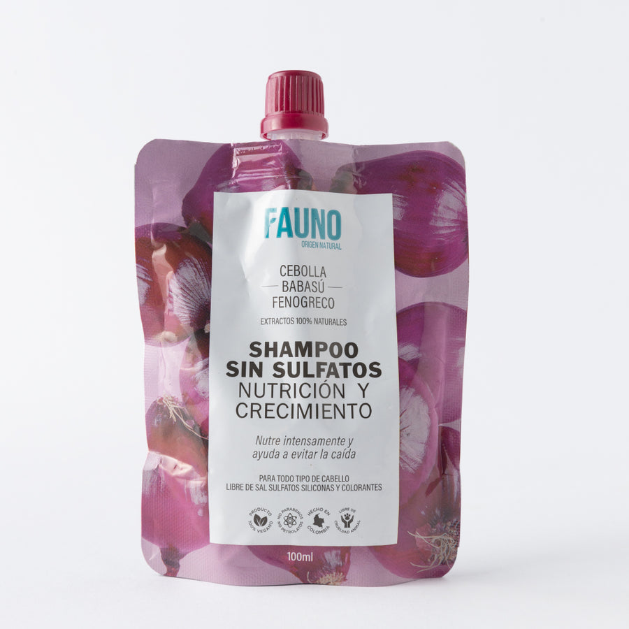 Shampoo Nutrición y Crecimiento Doypack Viajero 100ml