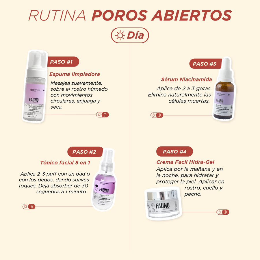 Rutina Poros Abiertos