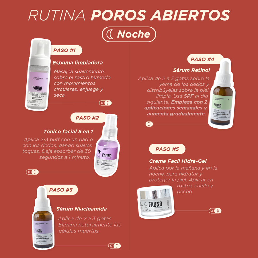 Rutina Poros Abiertos