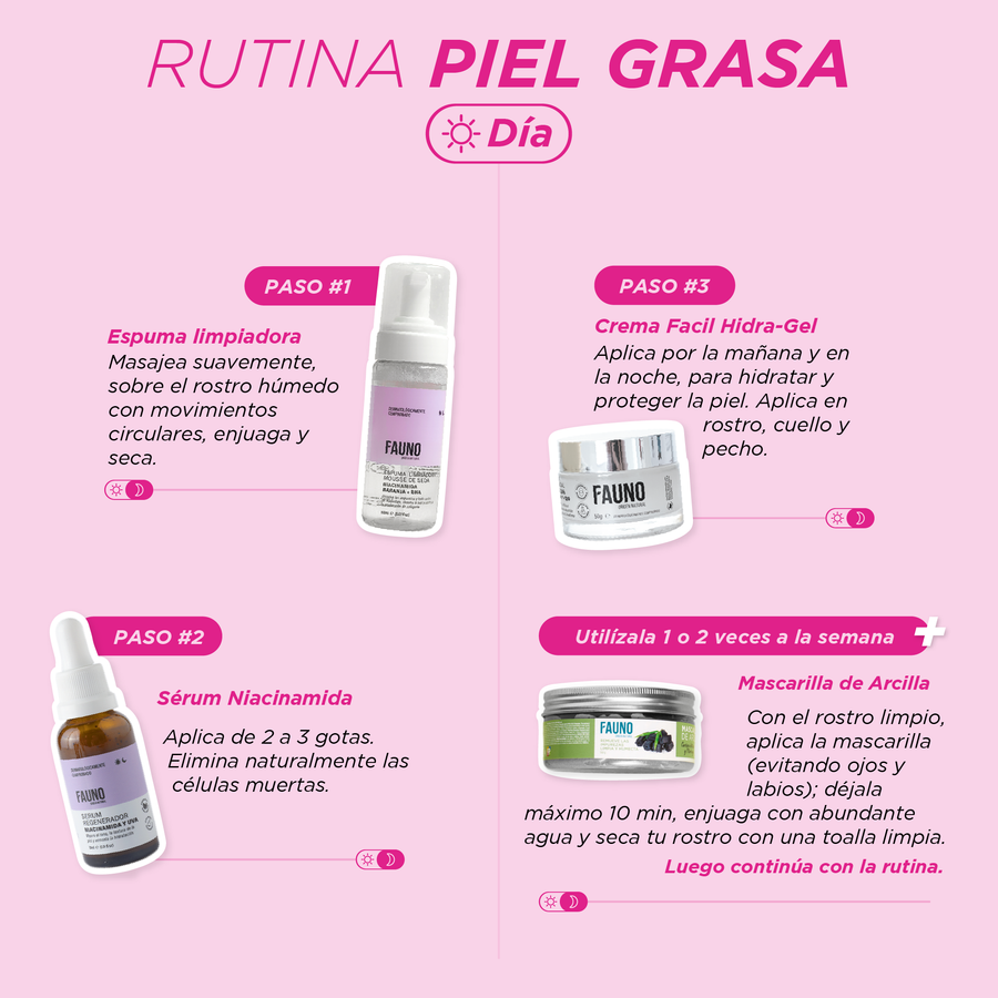 Rutina Piel Grasa