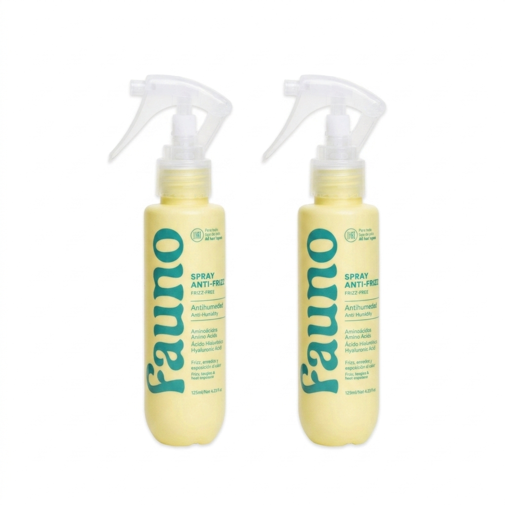 Kit Spray Antifrizz x2 para cabello con frizz | Fauno