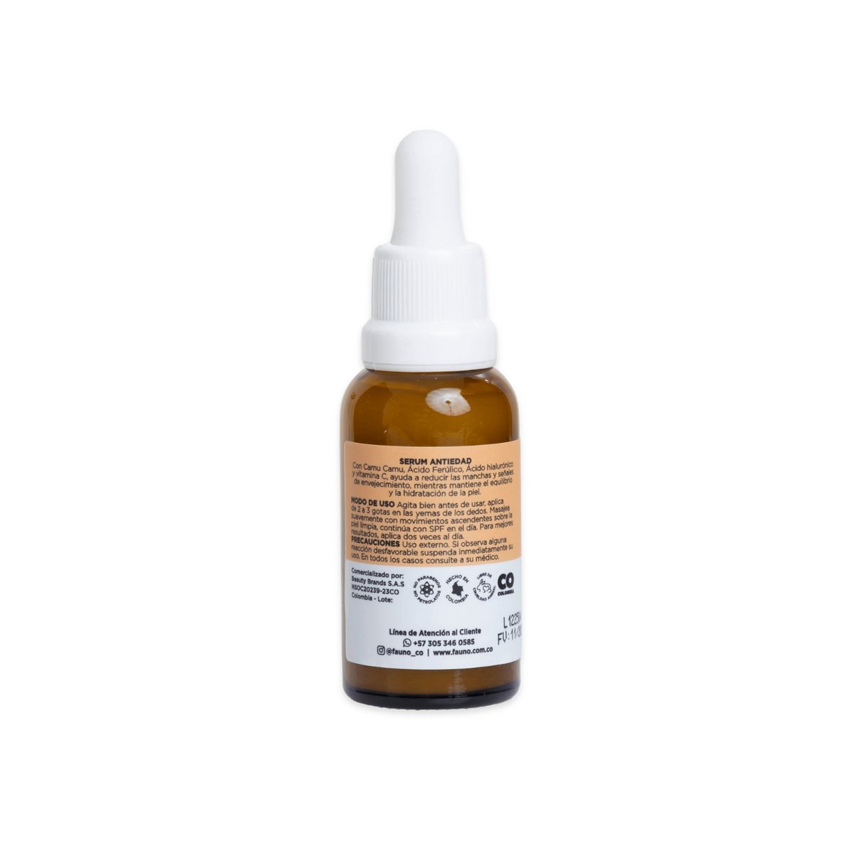Serum Anti-Edad Vitamina C Ácido Ferúlico 30ml