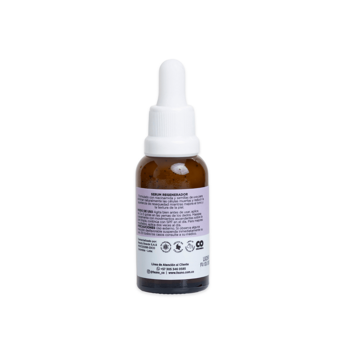 Serum Regenerador Niacinamida y Uva 30ml